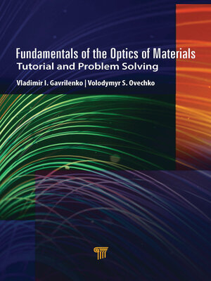 cover image of Fundamentals of the Optics of Materials